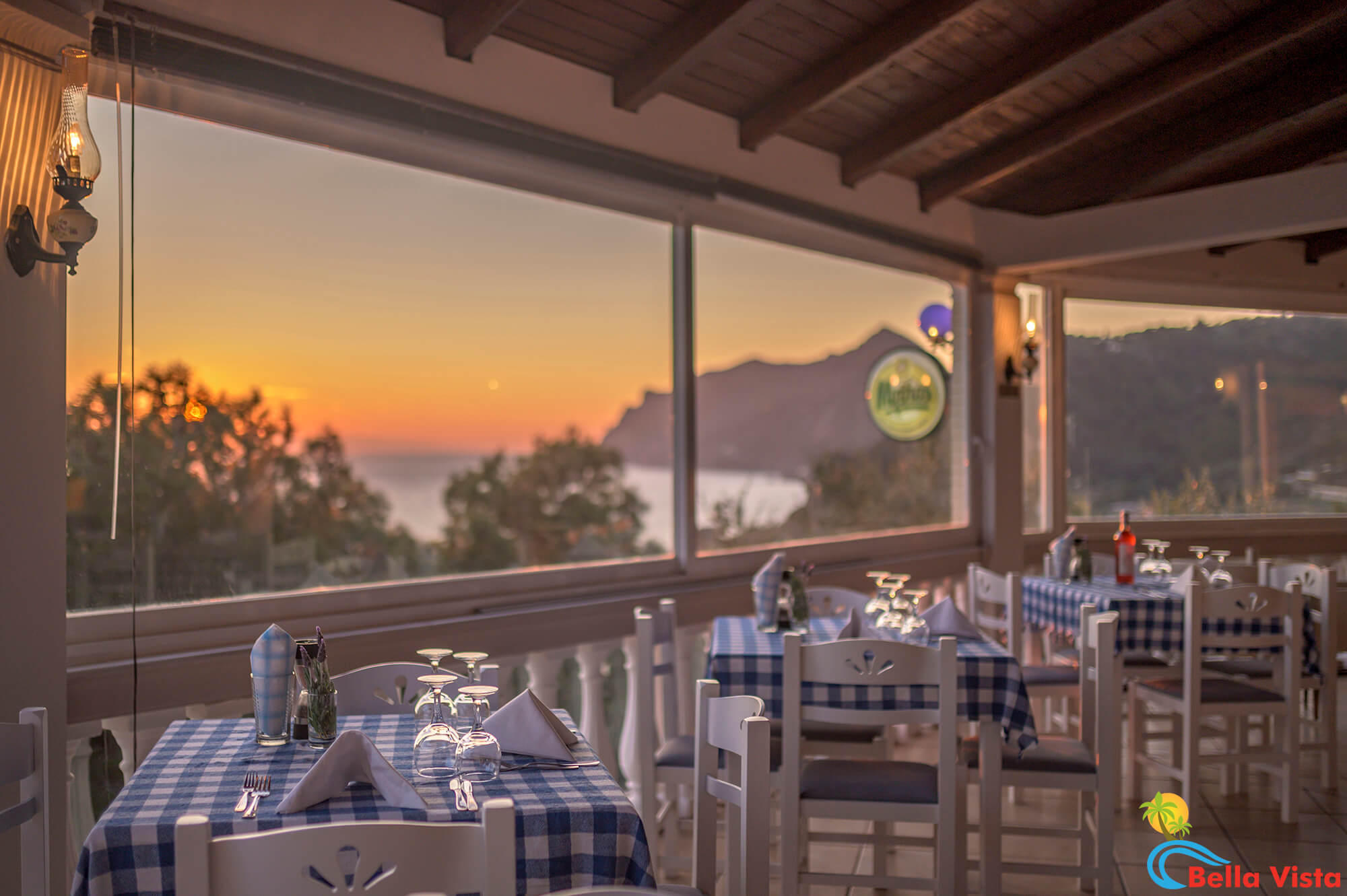 bella vista sunset restaurant corfu